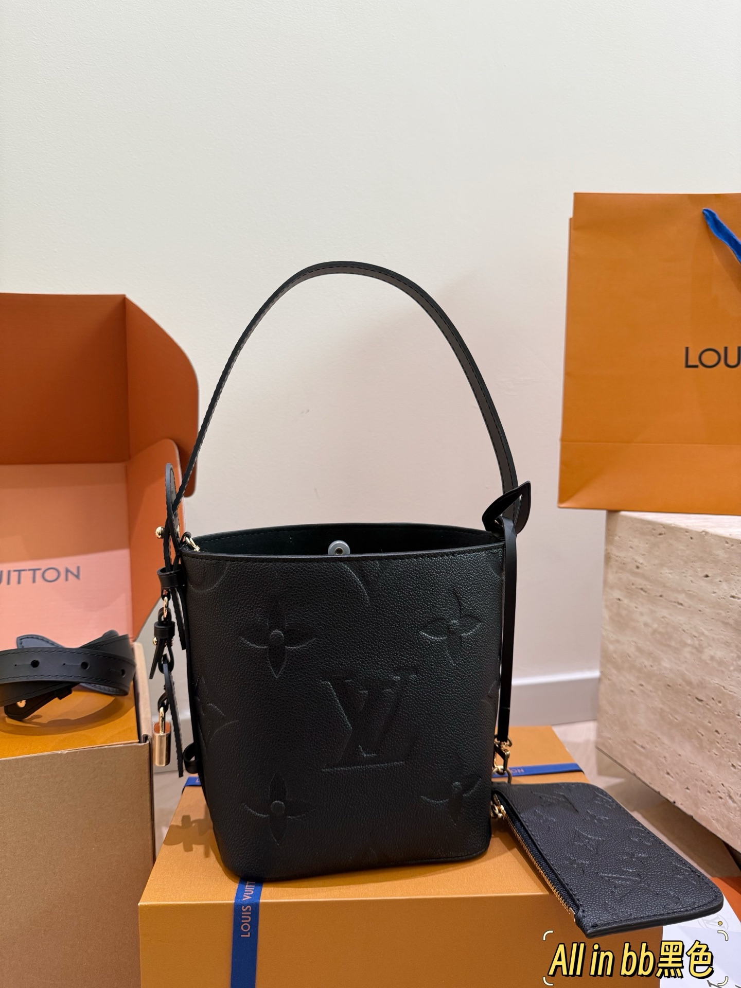 LV All In BB Bucket Bag Monogram Canvas